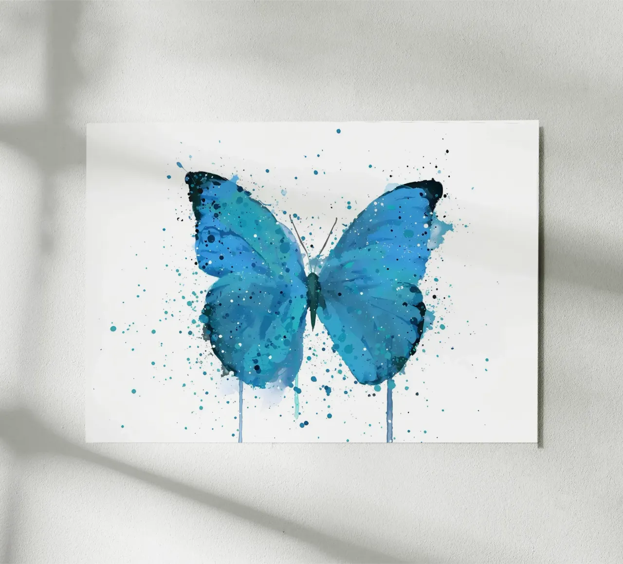 Farfalla Morpho pannello forex da Nami