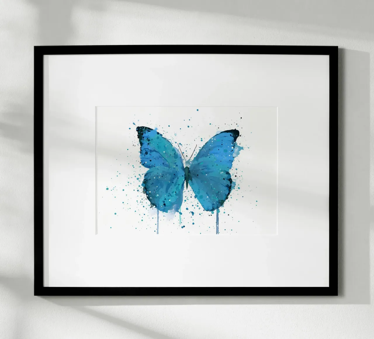 Farfalla Morpho poster da Nami