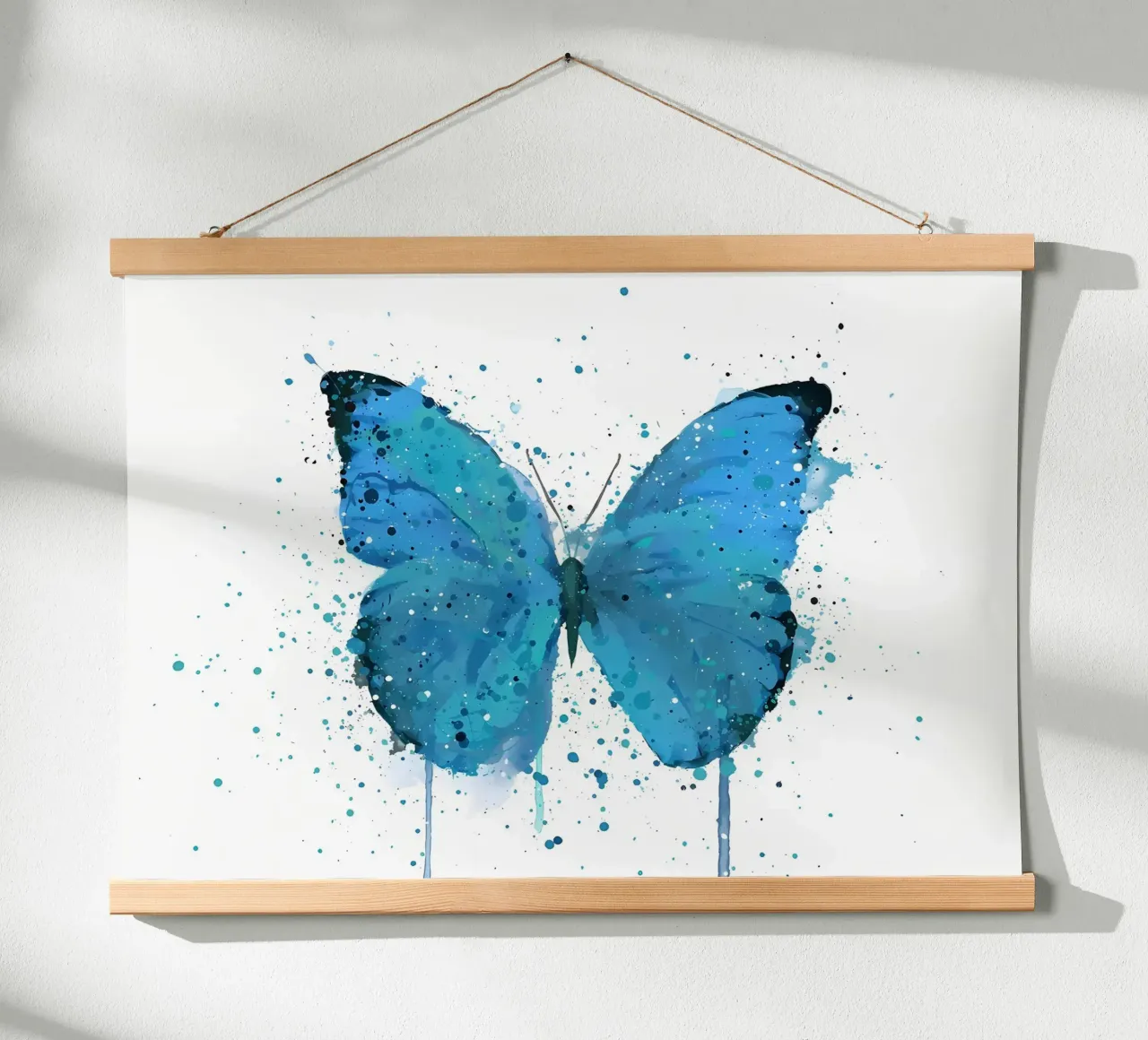 Farfalla Morpho poster da Nami