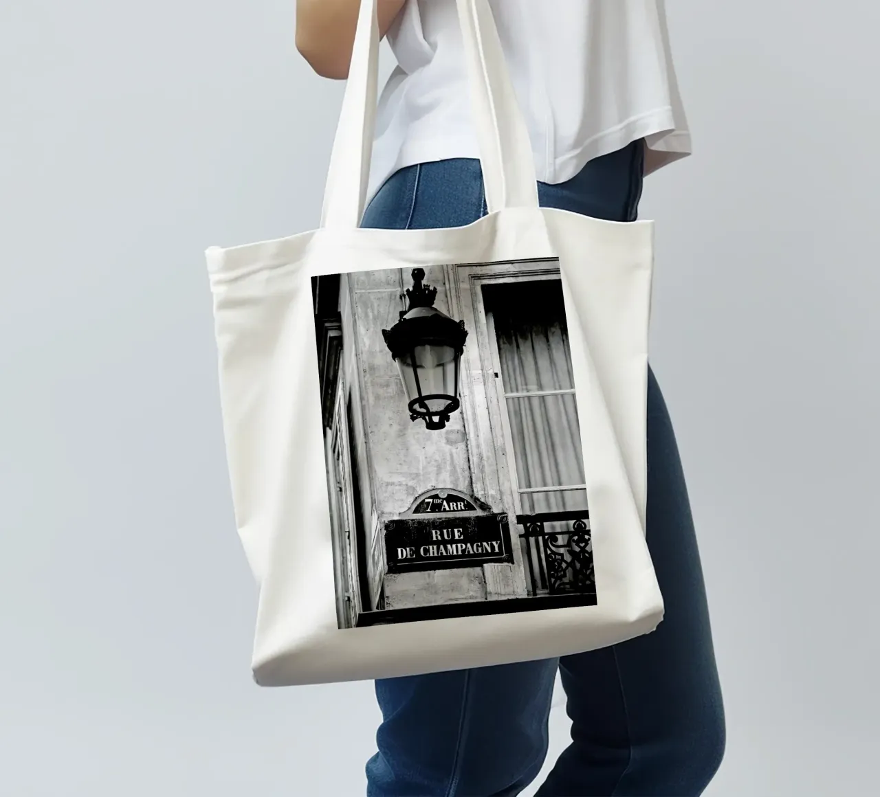 Rue de Champagny tote bag by Magdalena Martin Photography