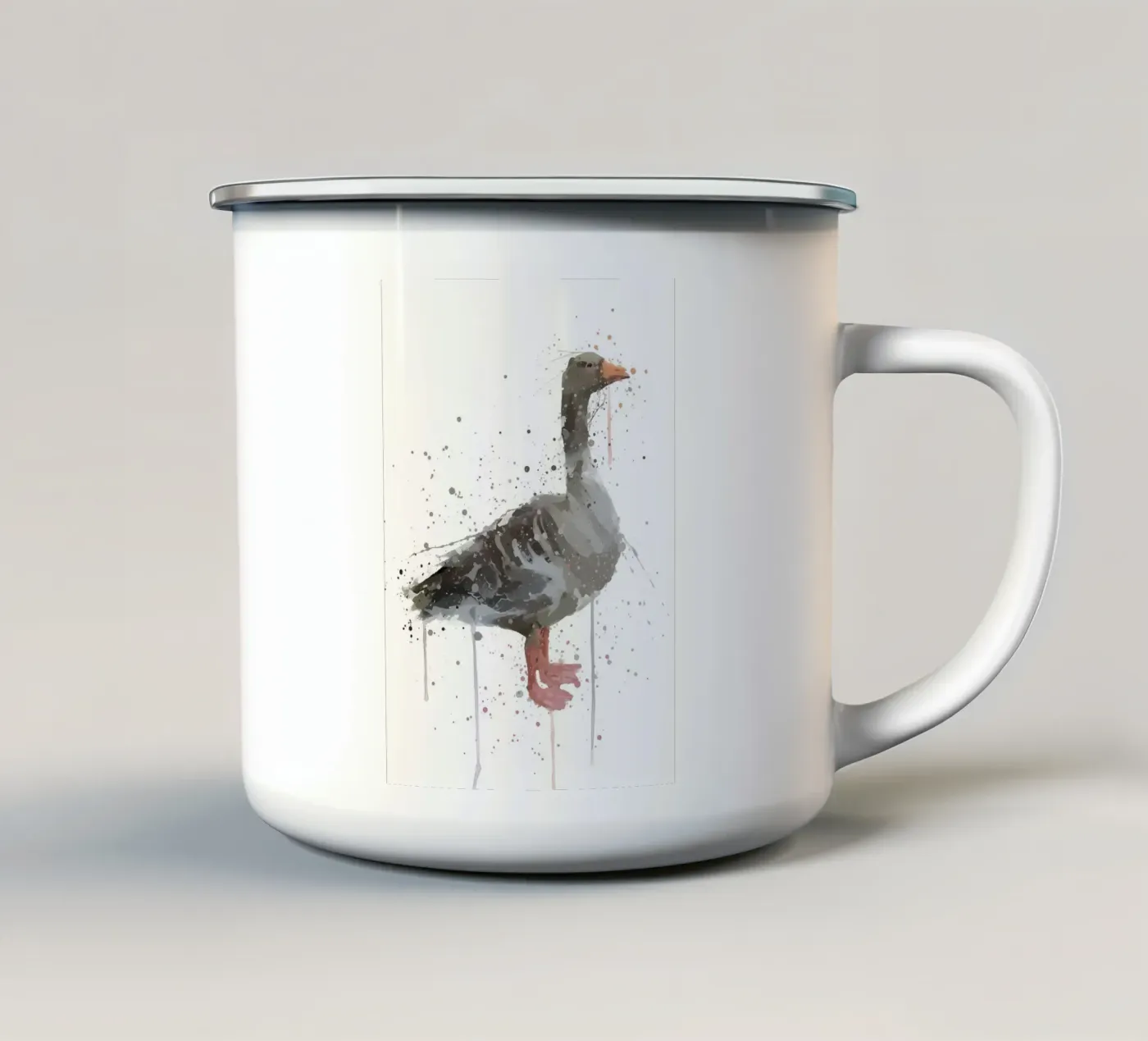 Gans emaille mok van Nami
