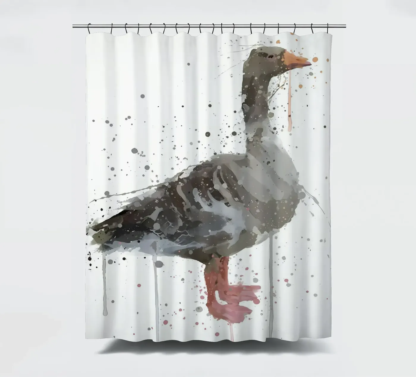 Gans Duschvorhang von Nami