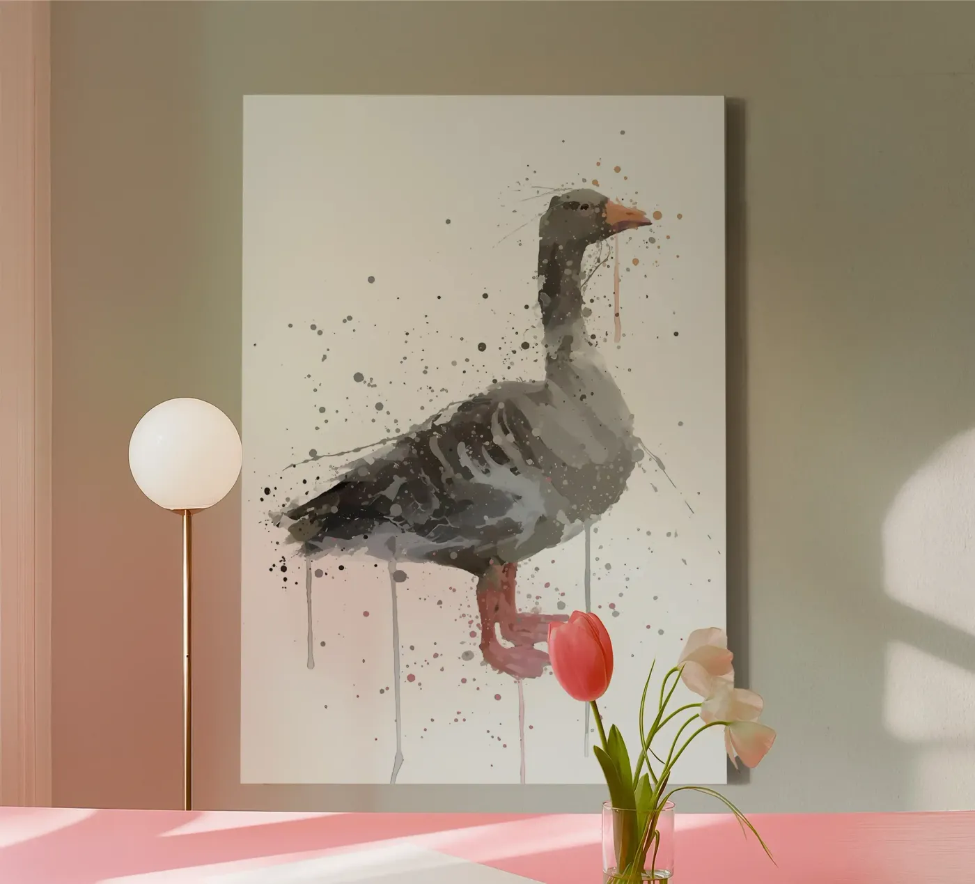 Gans canvas van Nami