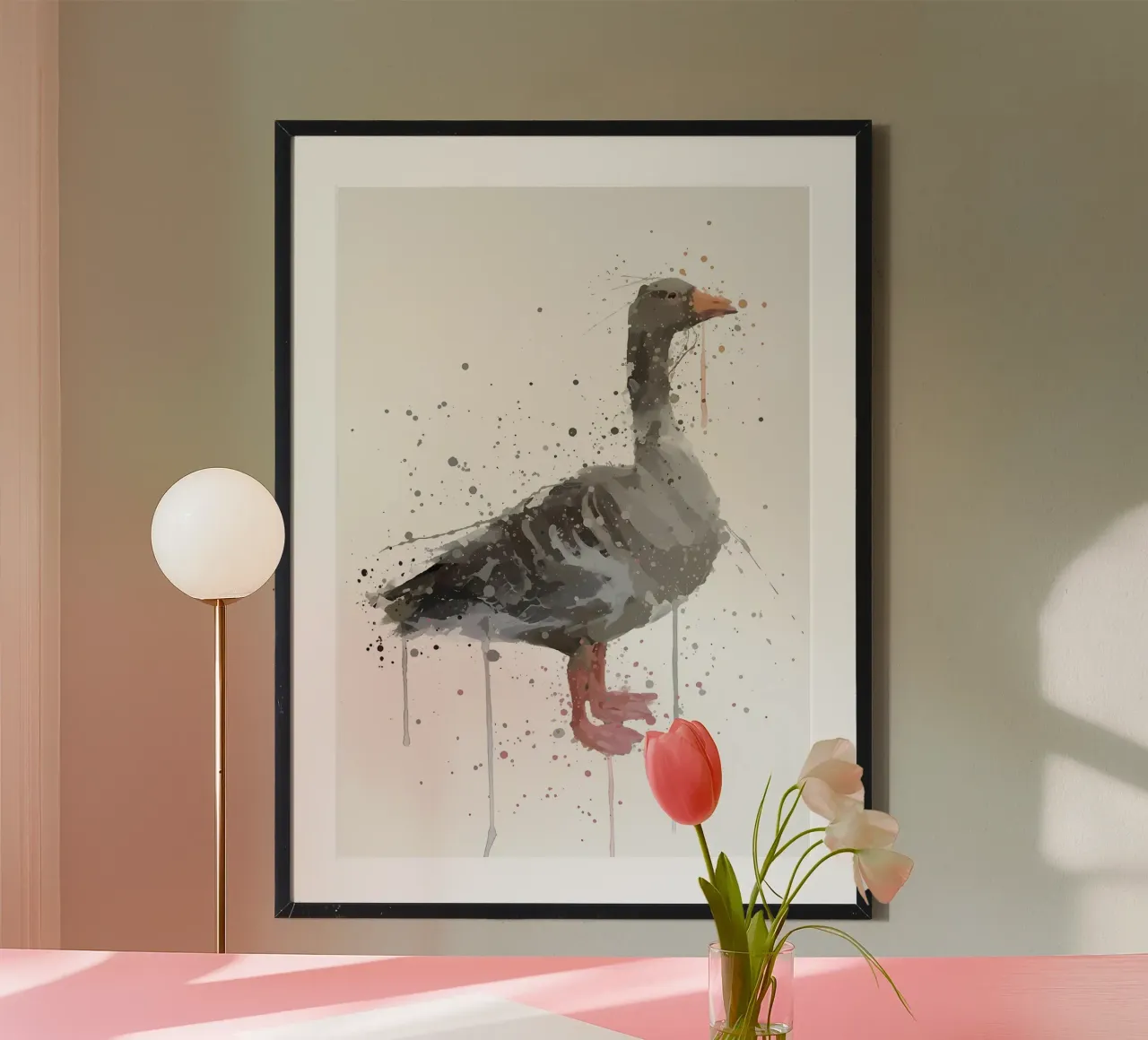Goose poster by Nami