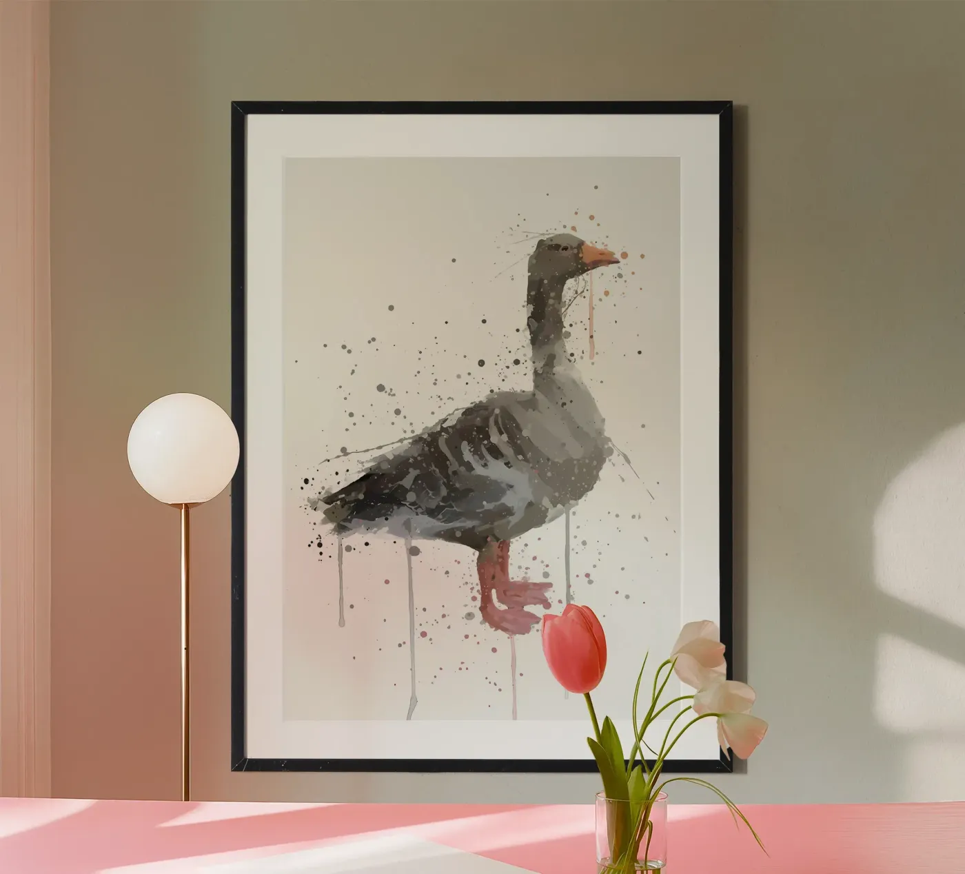 Goose poster by Nami