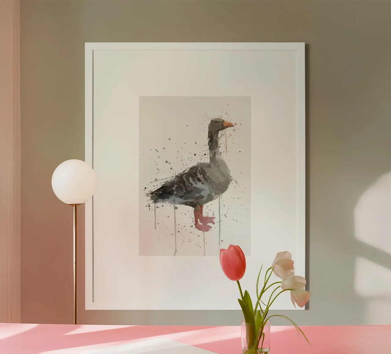 Goose poster by Nami