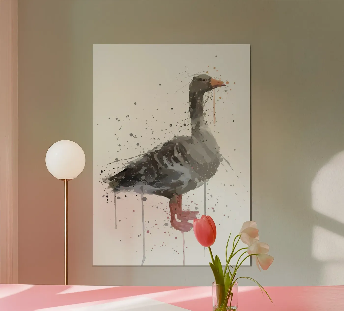 Goose poster by Nami