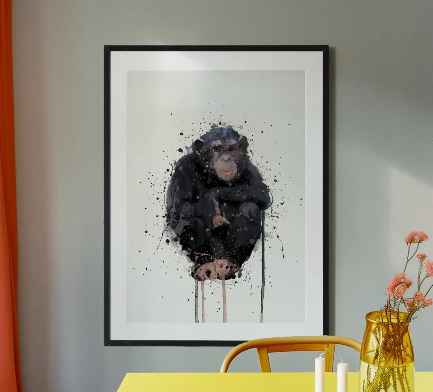 chimpanzee poster da Nami