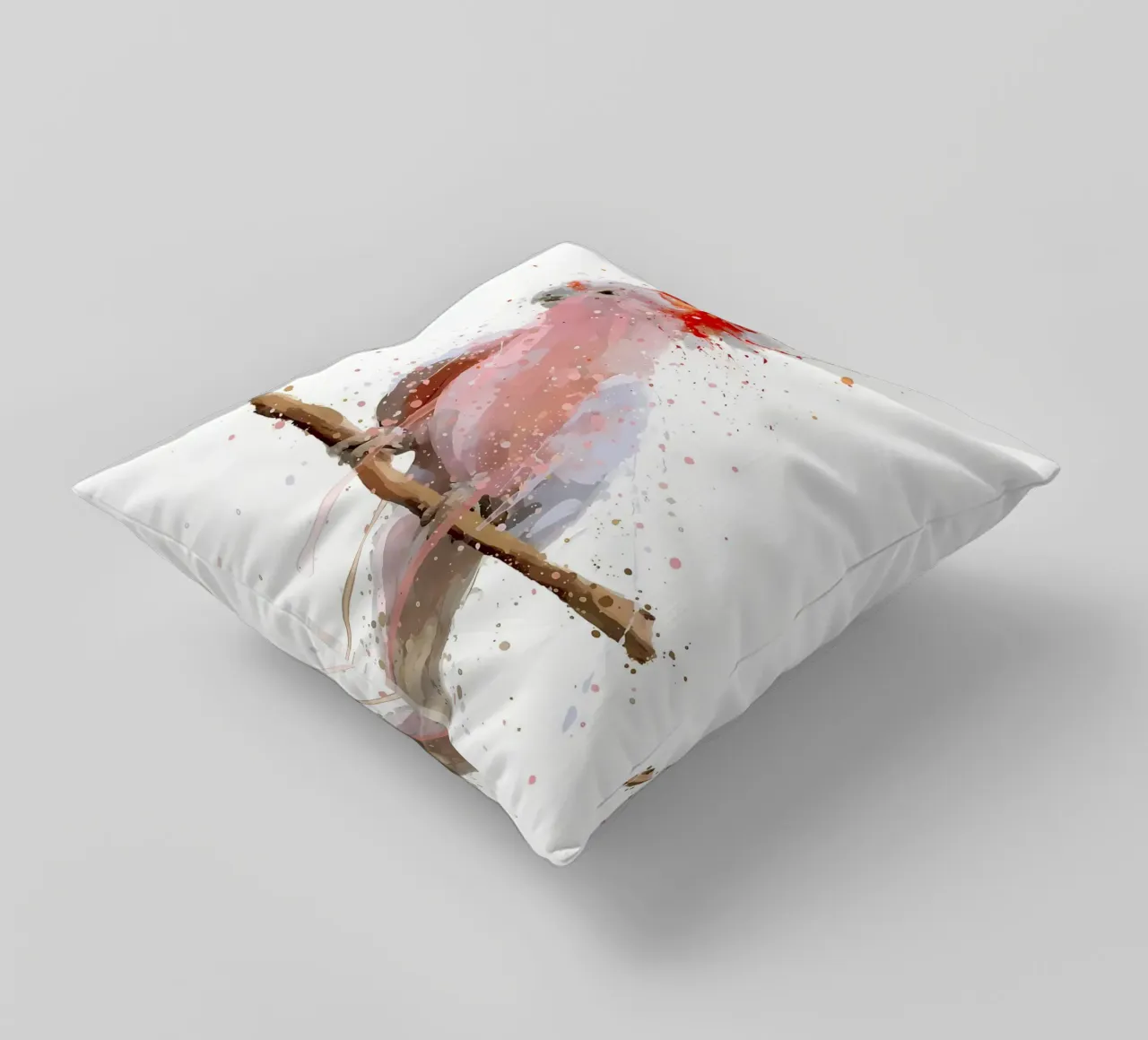 Cacatua Maestà Rosa cuscino da Nami
