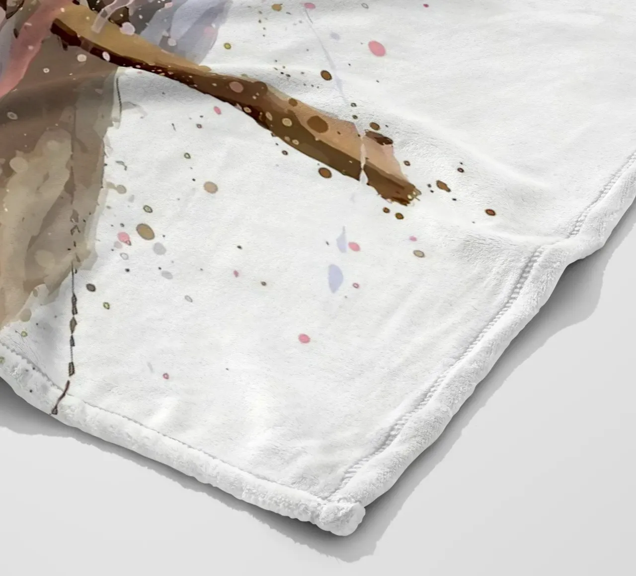 Cacatua Maestà Rosa coperta in pile da Nami