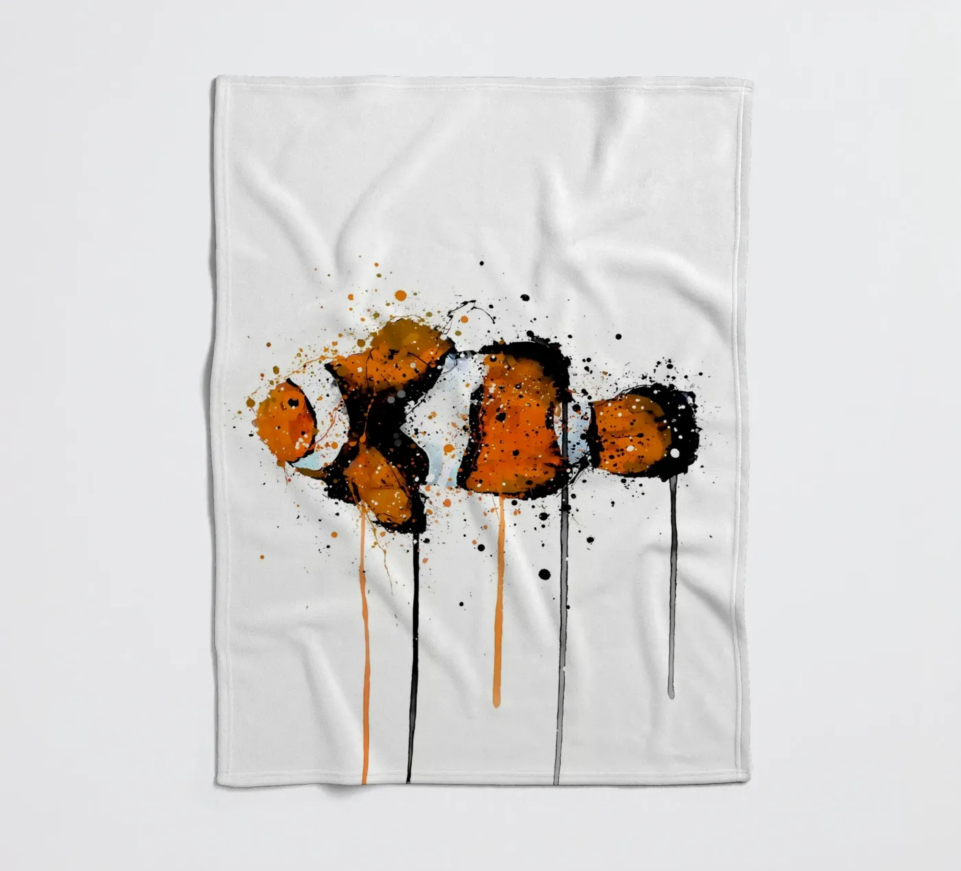 Pesce pagliaccio coperta in pile da Nami