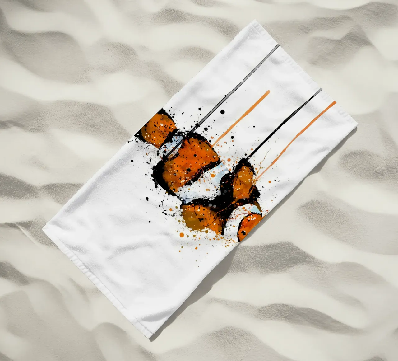 Pesce pagliaccio telo mare da Nami