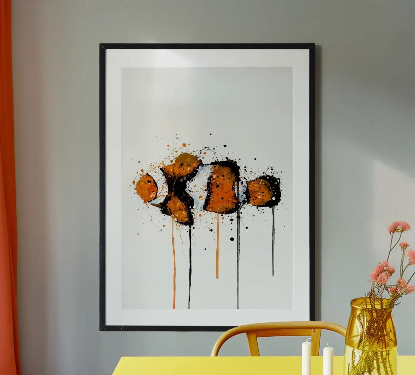 Clownfish poster by Nami
