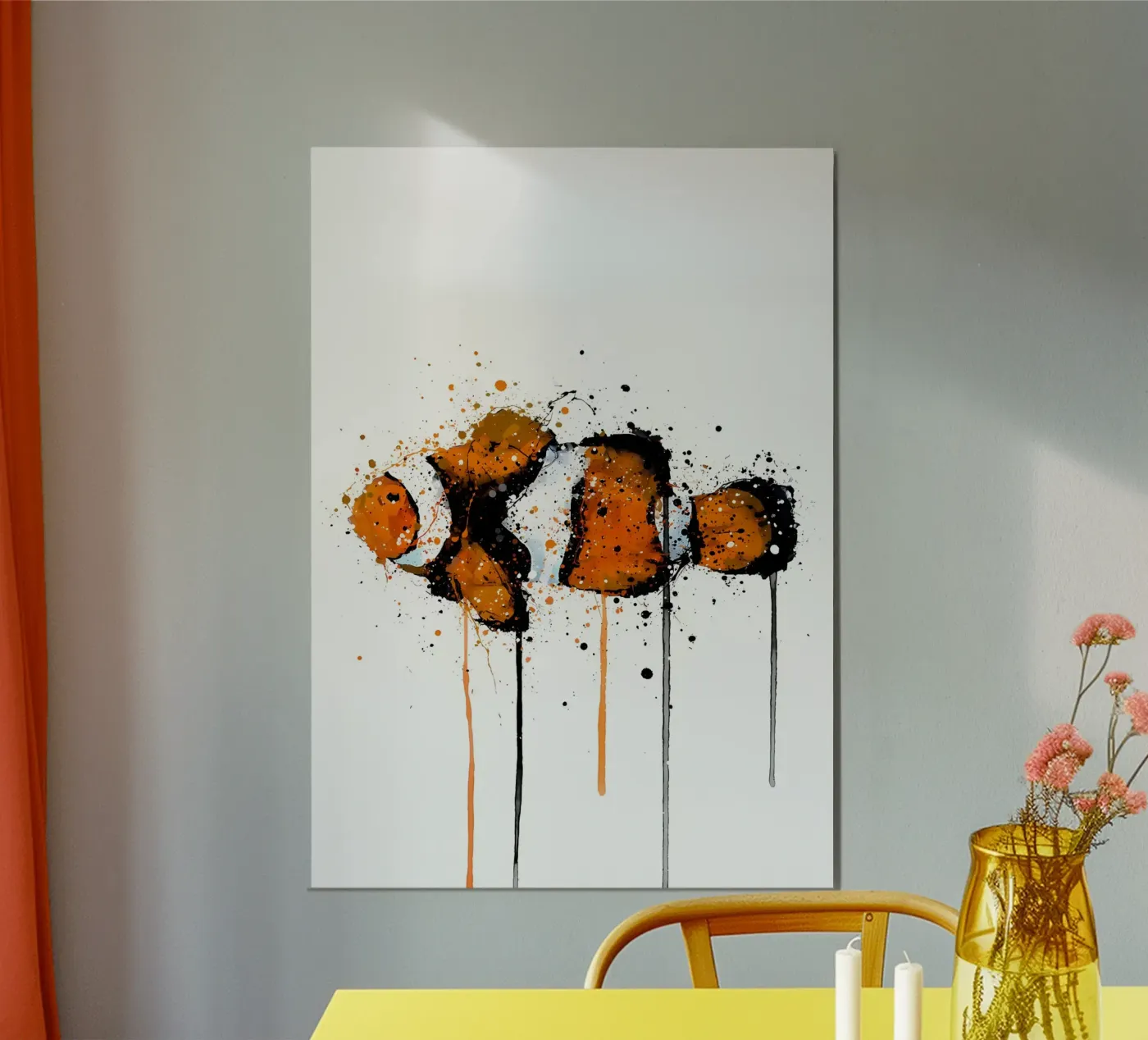 Clownfish poster by Nami