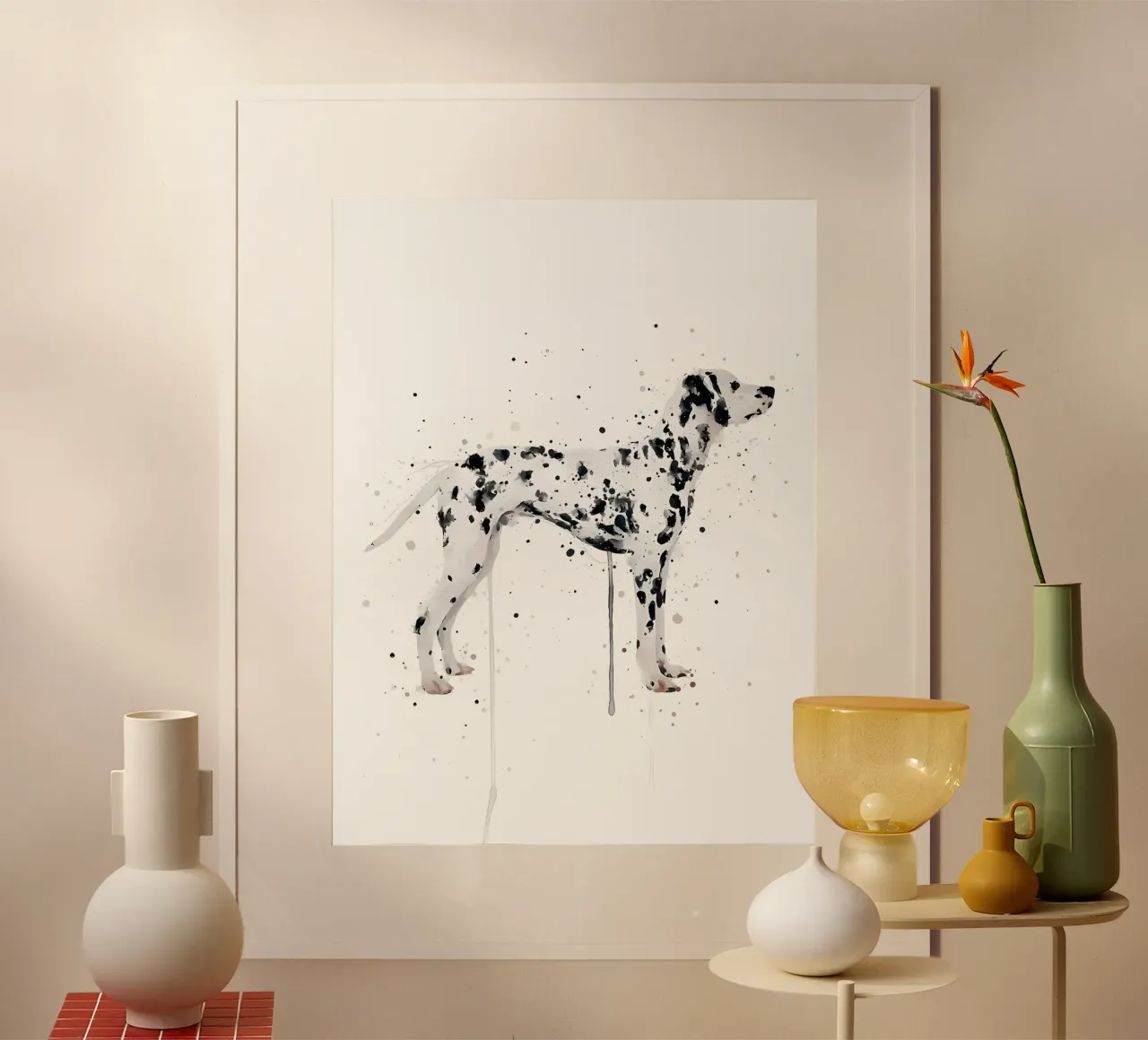 Cane dalmata carta hahnemühle da Nami