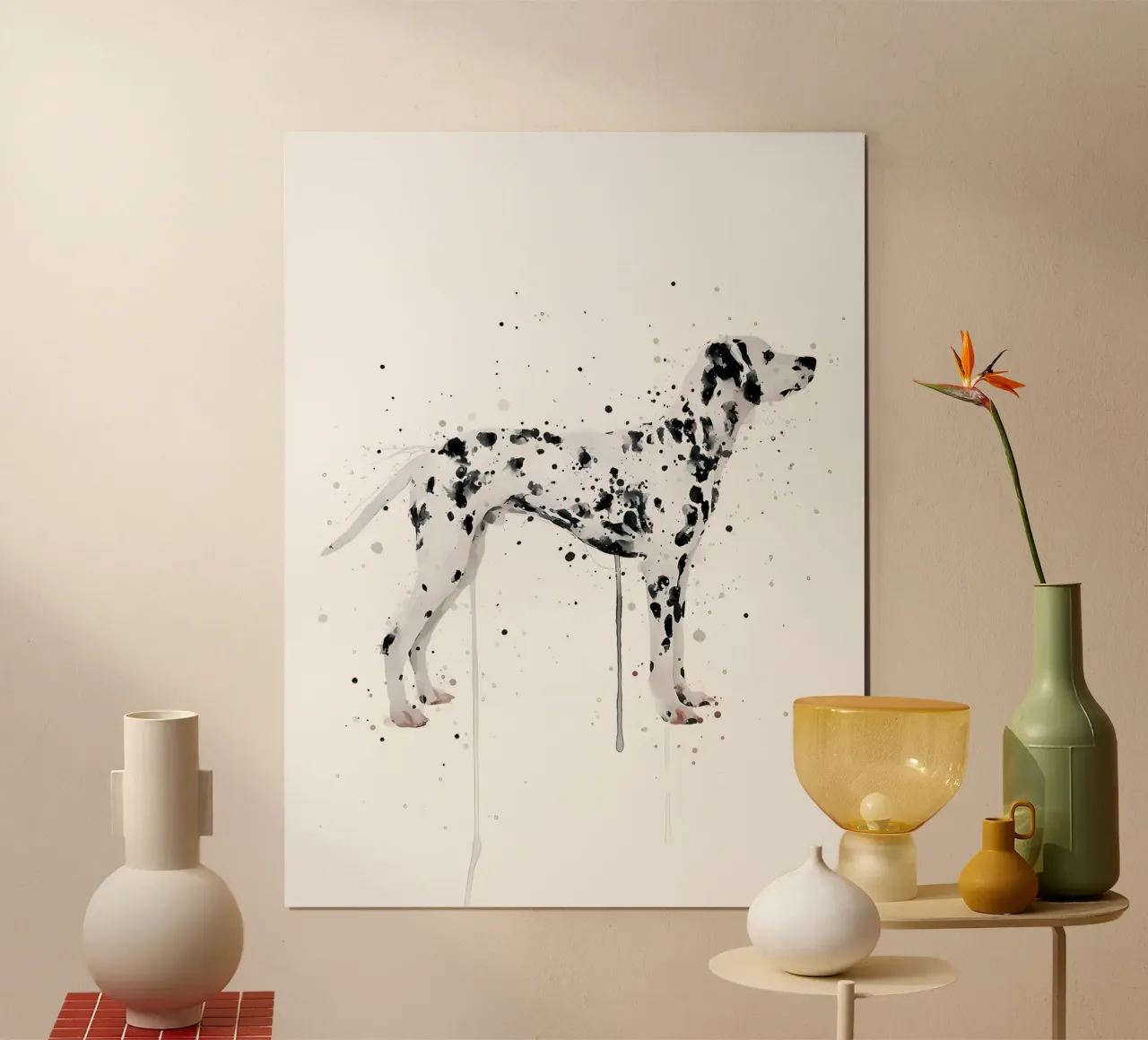 Cane dalmata carta hahnemühle da Nami
