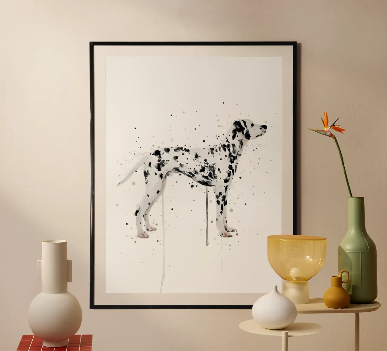 Cane dalmata carta hahnemühle da Nami