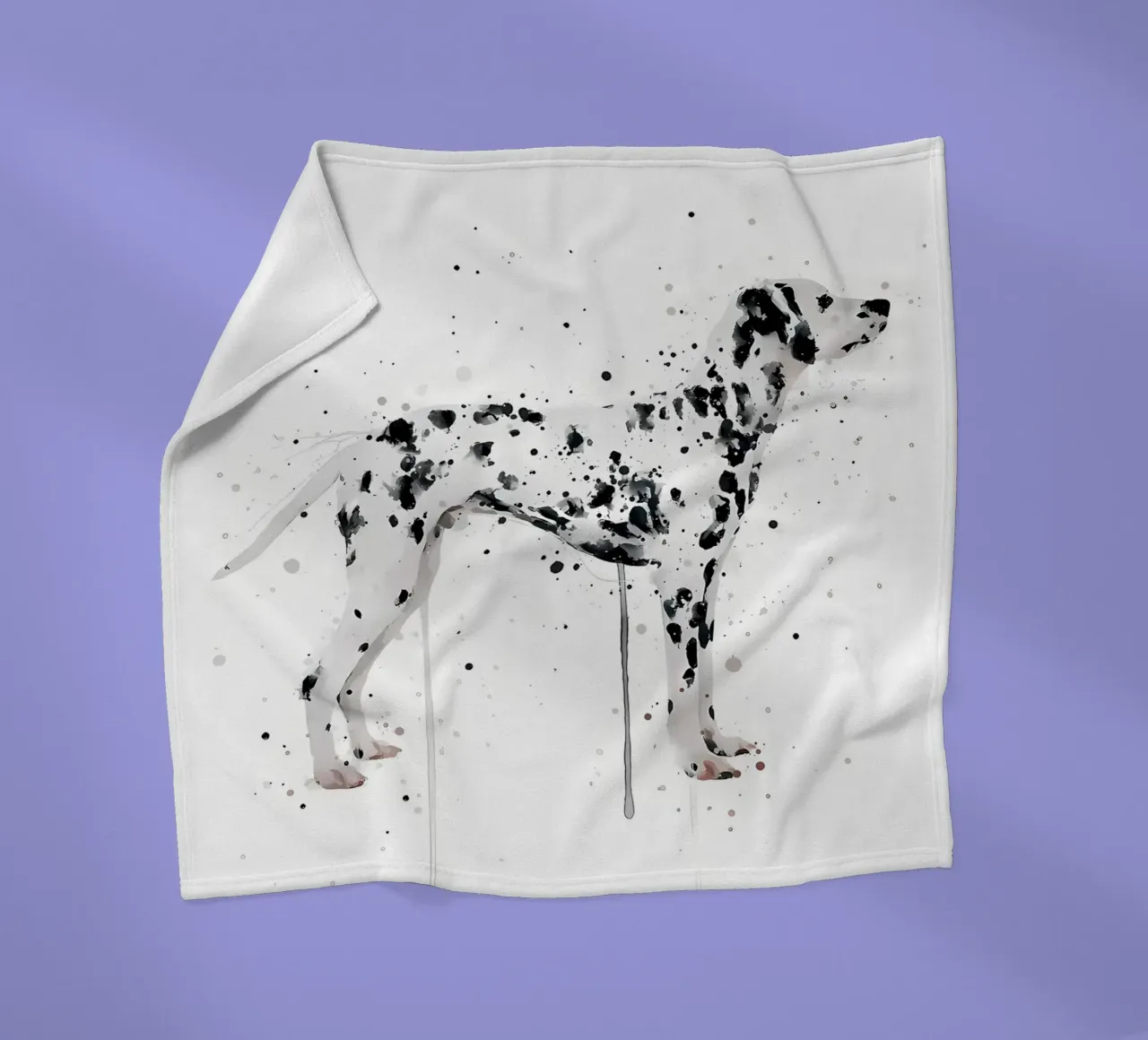 Cane dalmata coperta in pile da Nami
