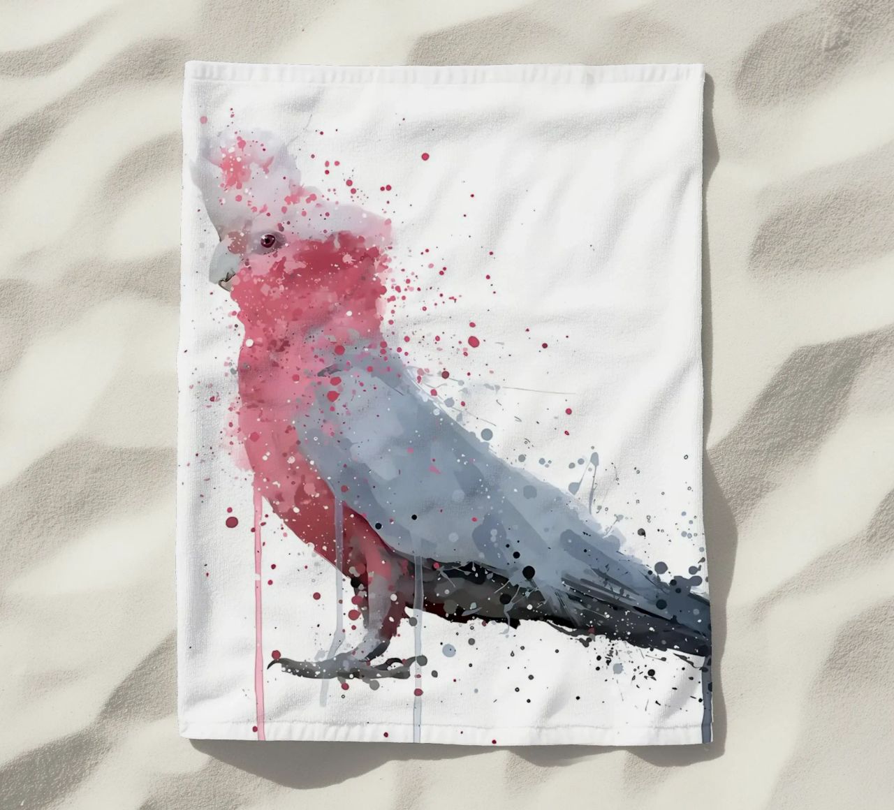 Rosa cacatua telo mare da Nami