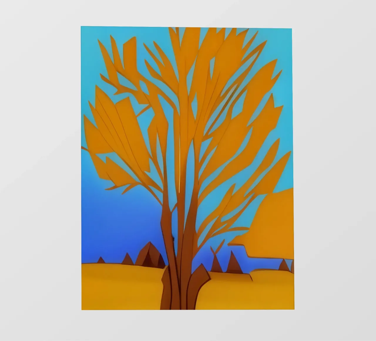 Albero_Natura_3 pellicola backlit da Abstract Art by LK