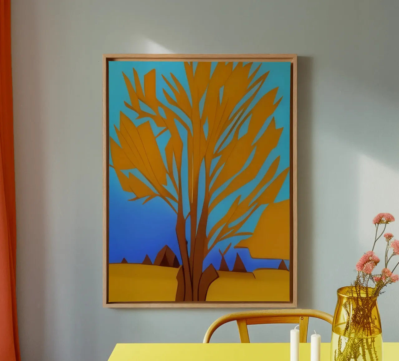 Natur_Baum_3 Leinwand von Abstract Art by LK