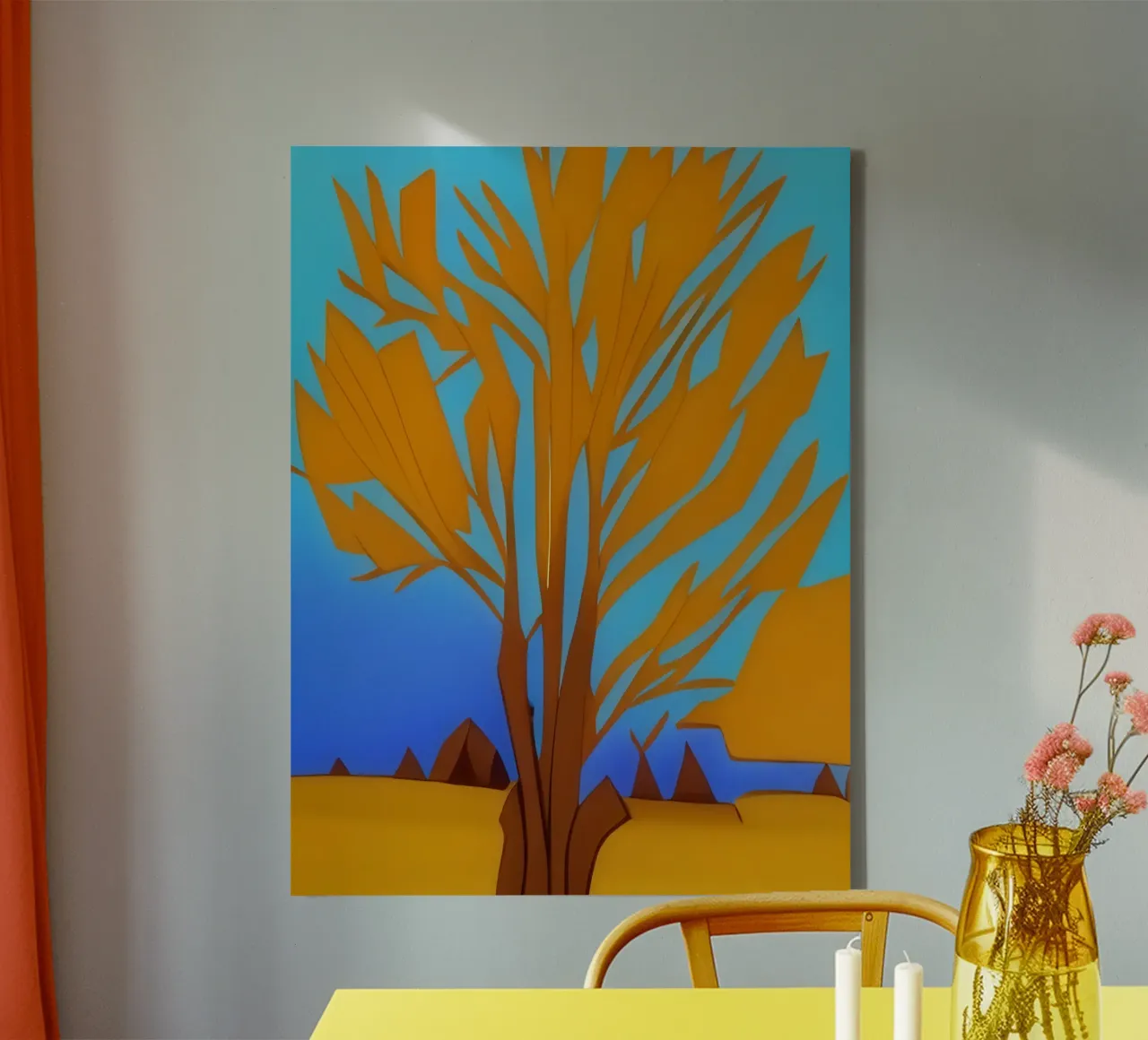 Natur_Baum_3 Leinwand von Abstract Art by LK