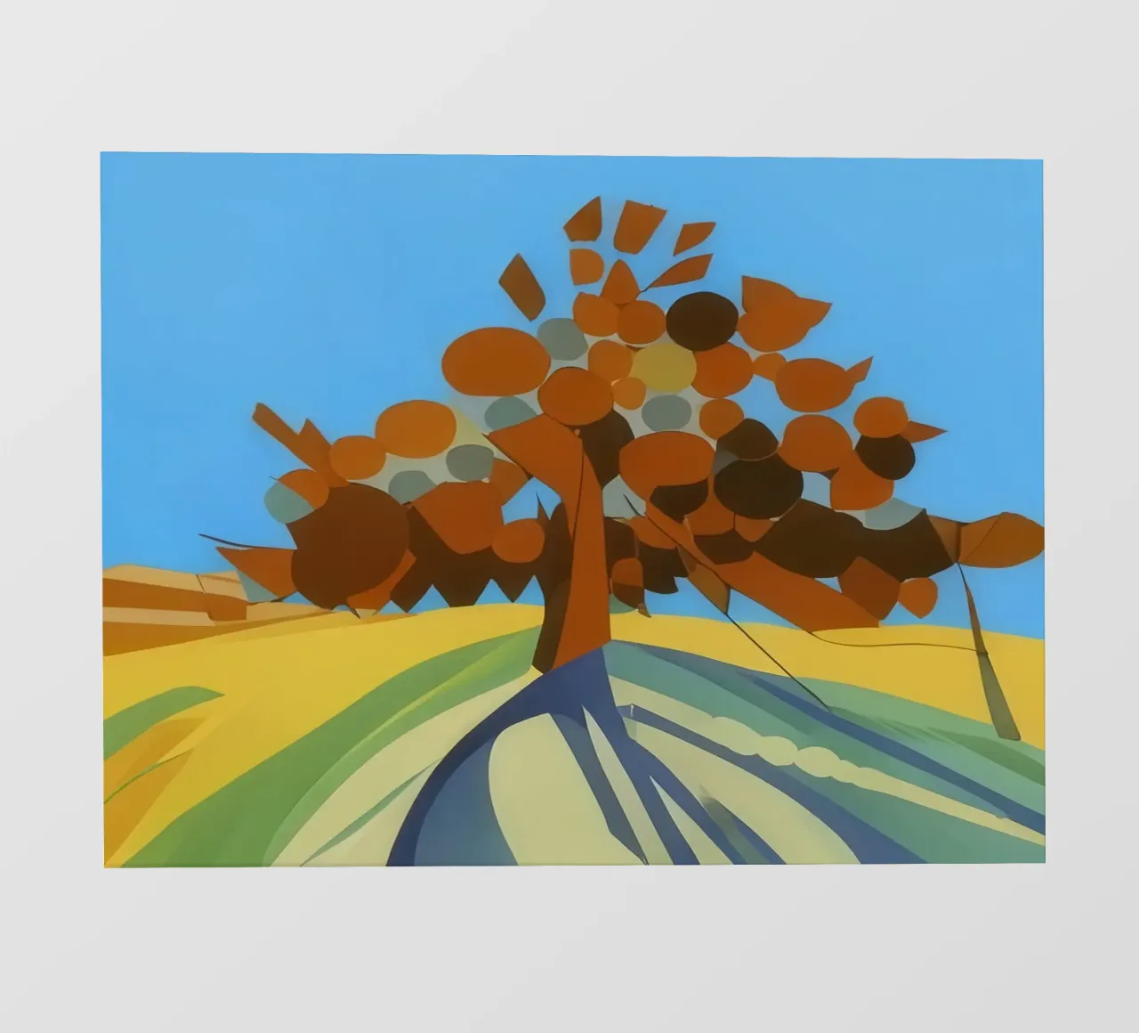 Albero_Natura_4 pellicola backlit da Abstract Art by LK