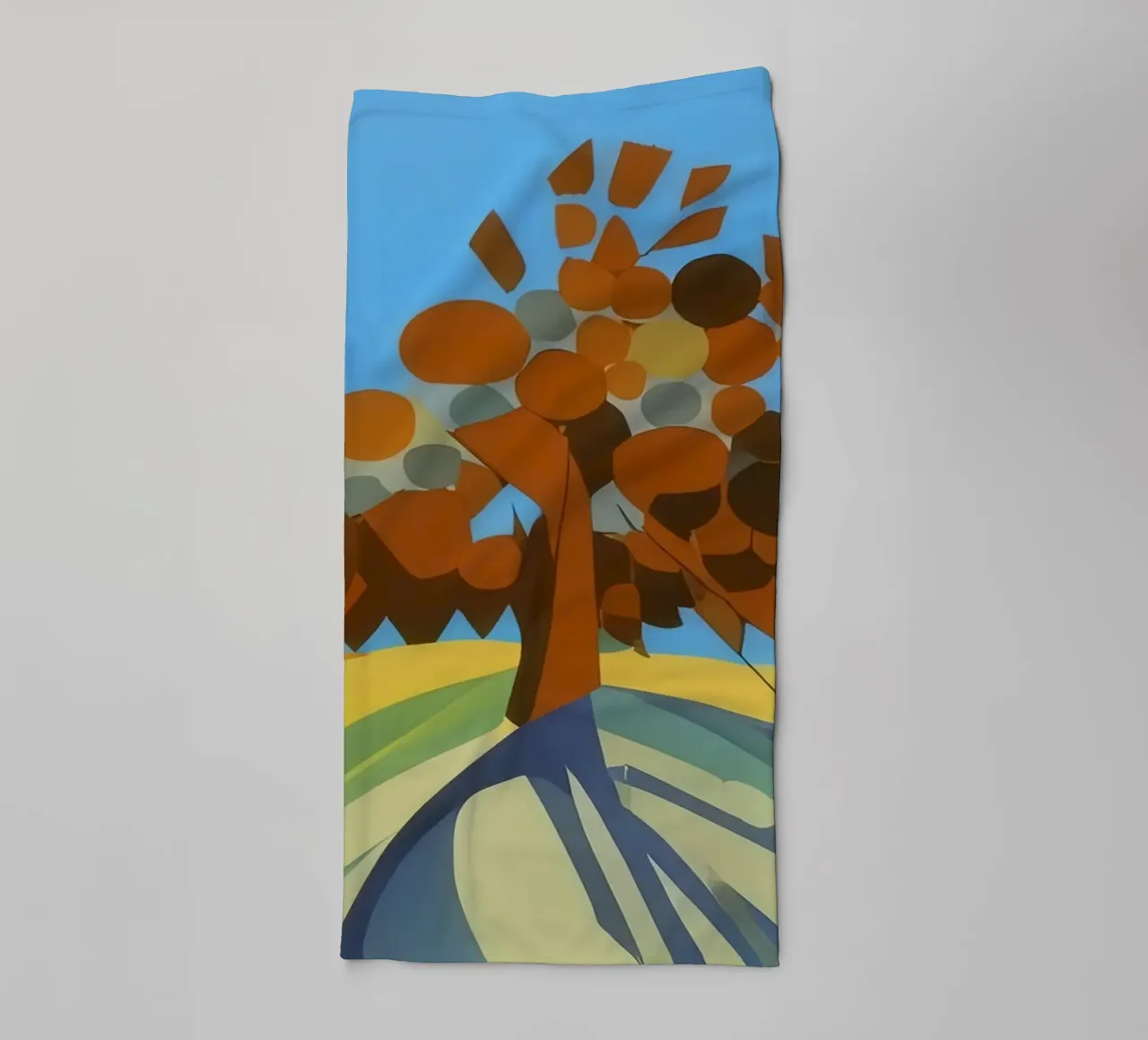 Nature_Tree_4 toalla de baño de Abstract Art by LK