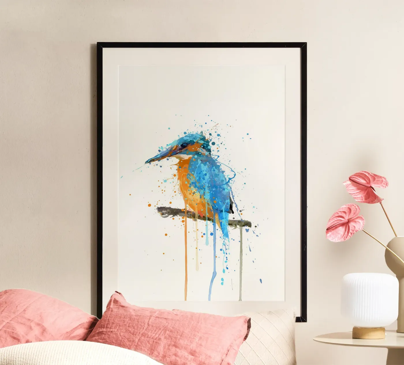 Eisvogel Poster von Nami