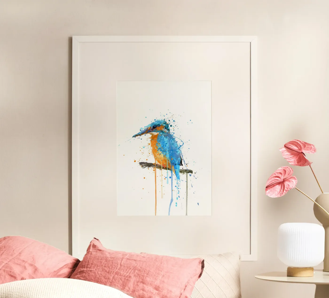 Eisvogel Poster von Nami