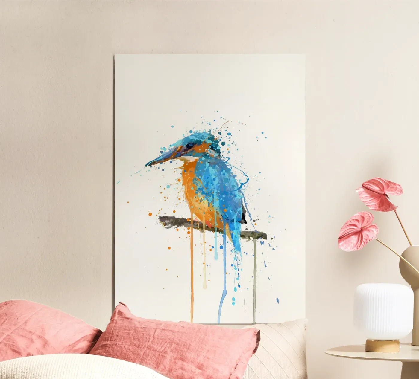 Eisvogel Poster von Nami