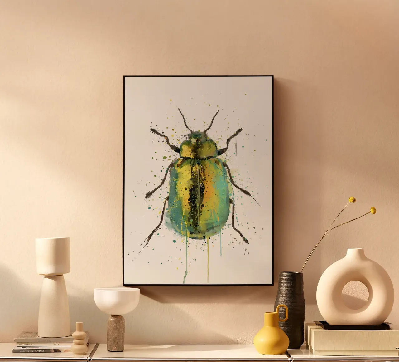 Scarabeo gioiello plexiglass da Nami