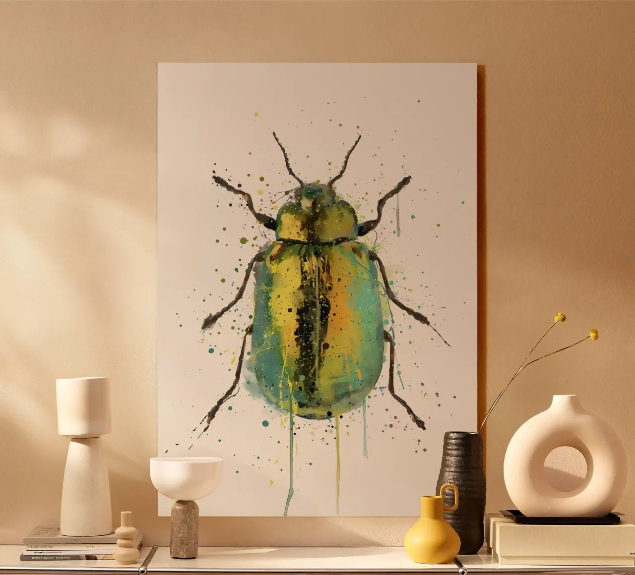 Scarabeo gioiello plexiglass da Nami