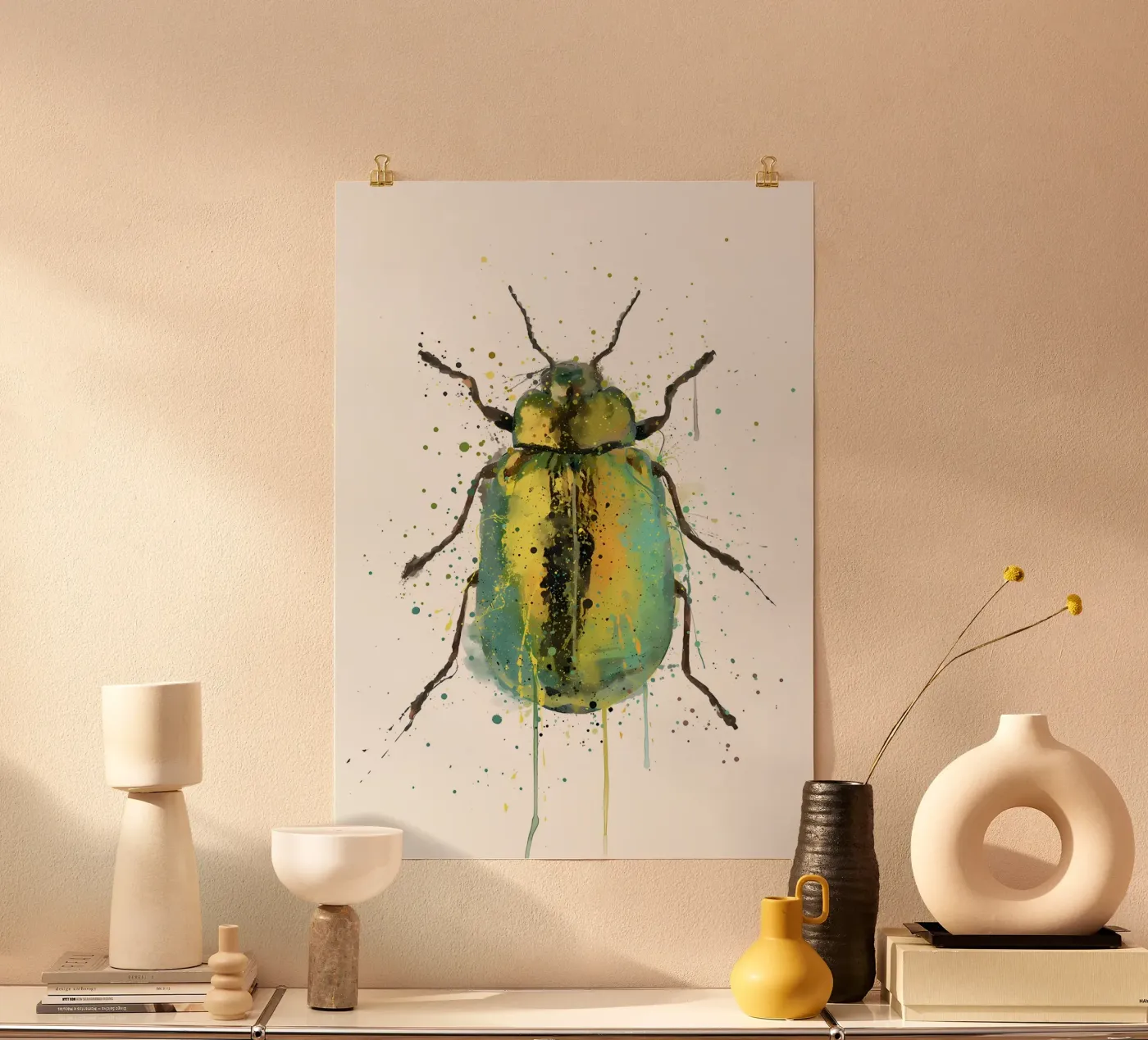 Scarabeo gioiello poster da Nami