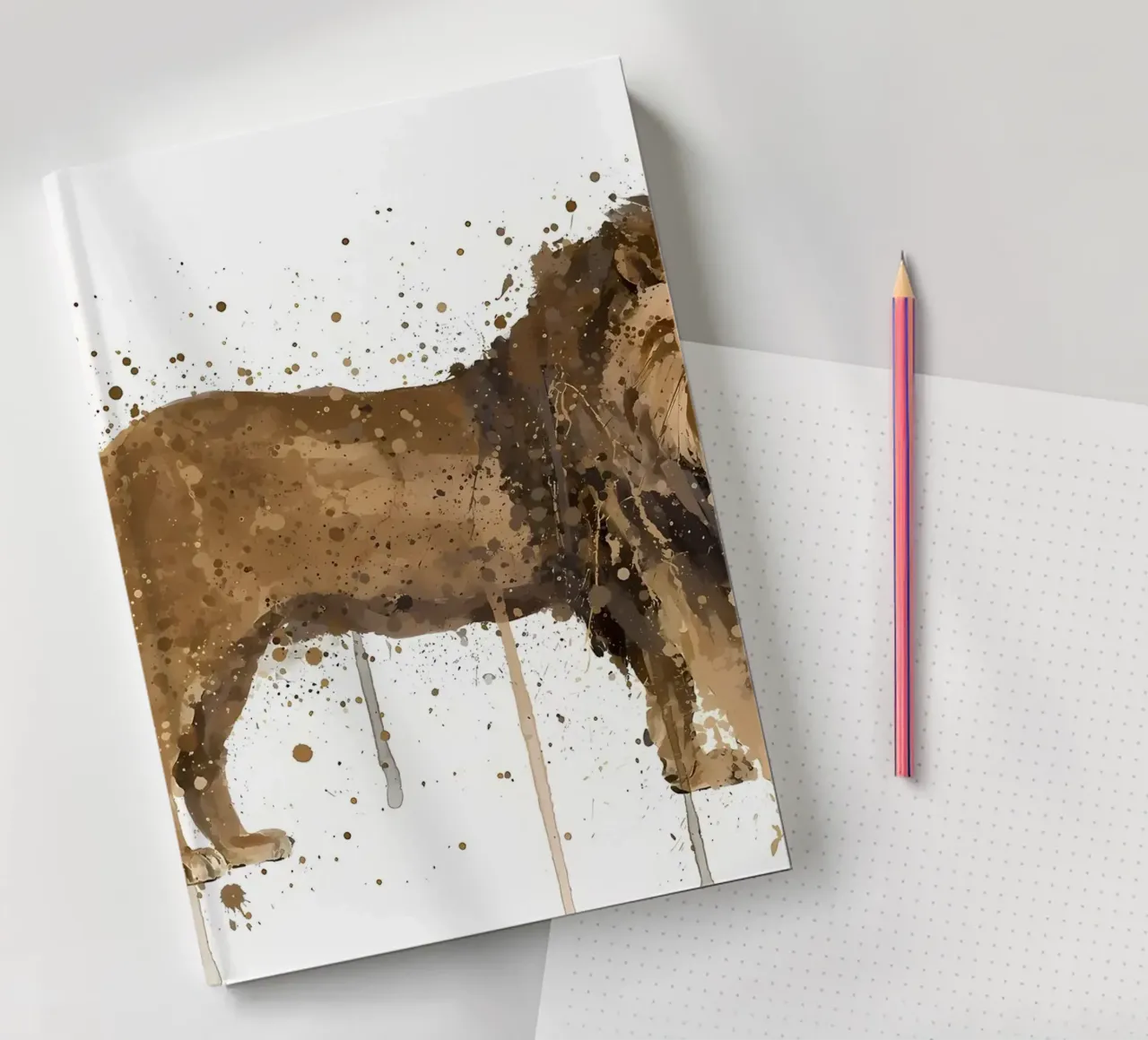 Lion notebook by Nami