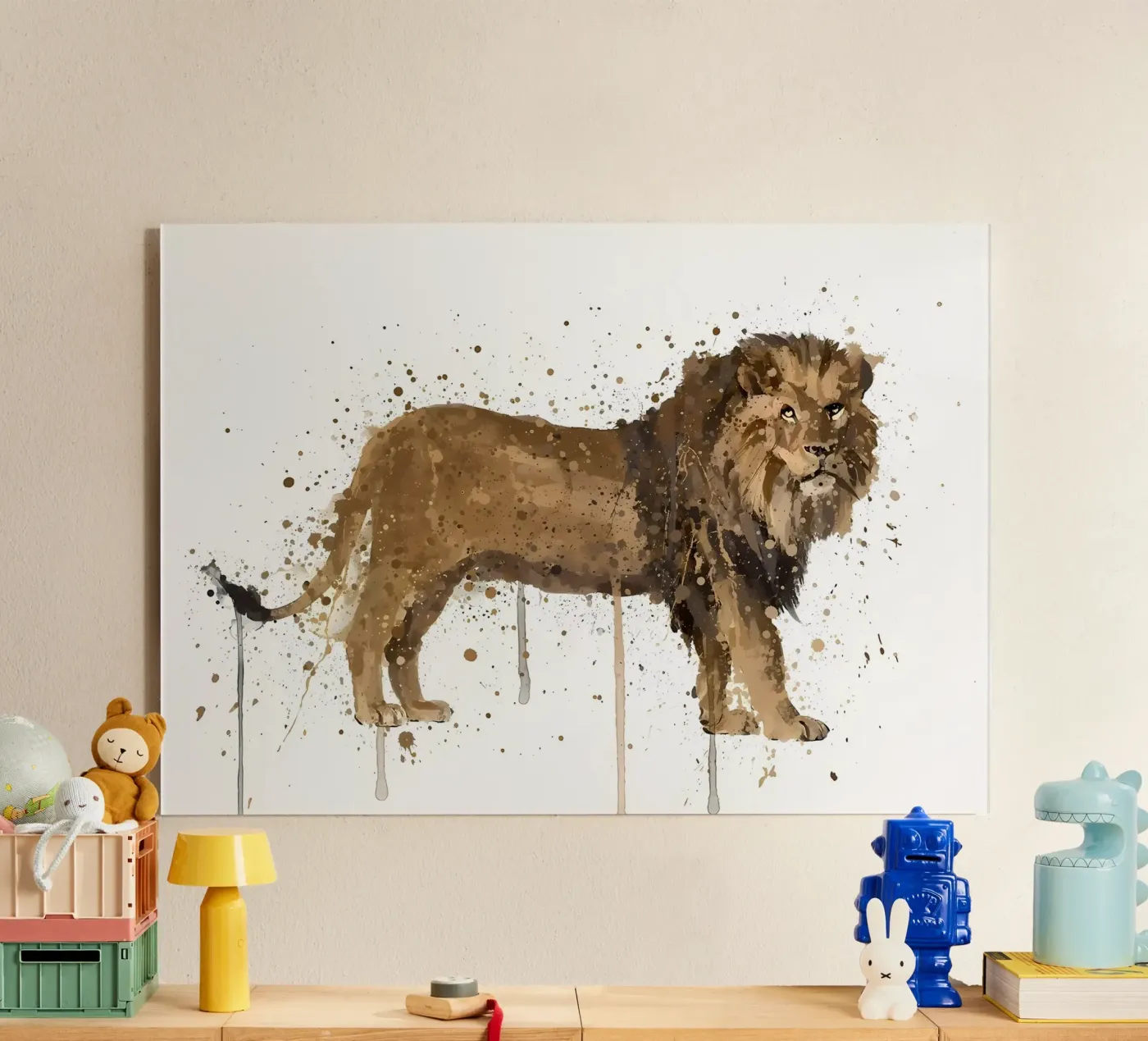 Lion Acryl-Glas von Nami