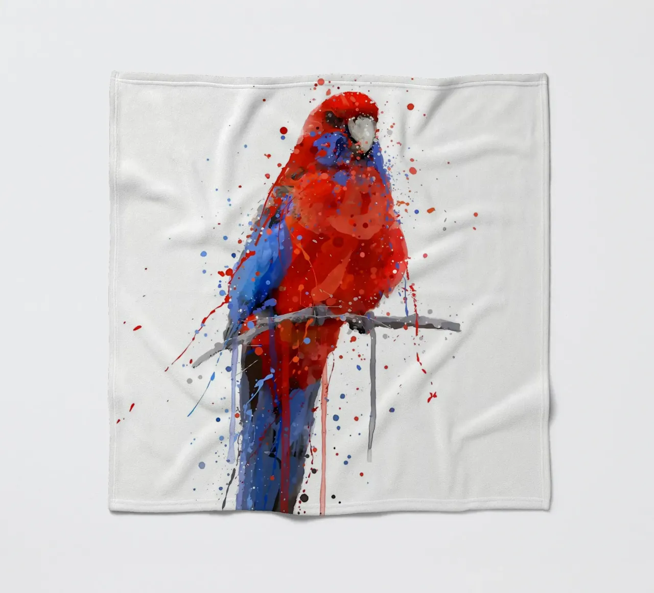Pappagallo Rosella coperta in pile da Nami