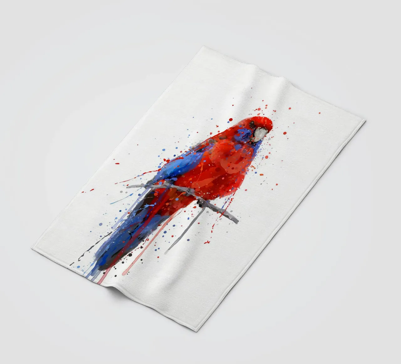 Pappagallo Rosella coperta in pile da Nami