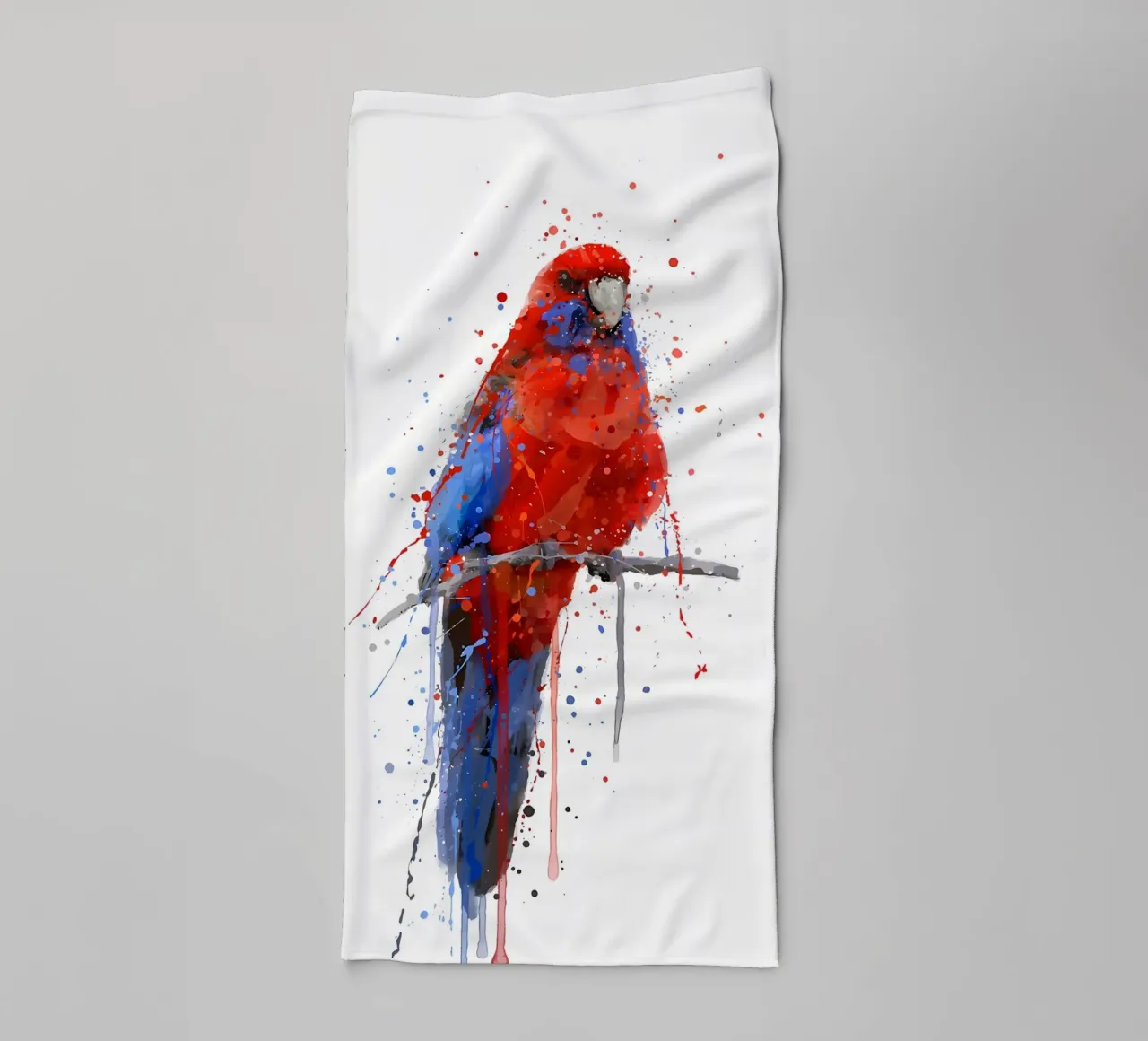 Pappagallo Rosella asciugamano da bagno da Nami