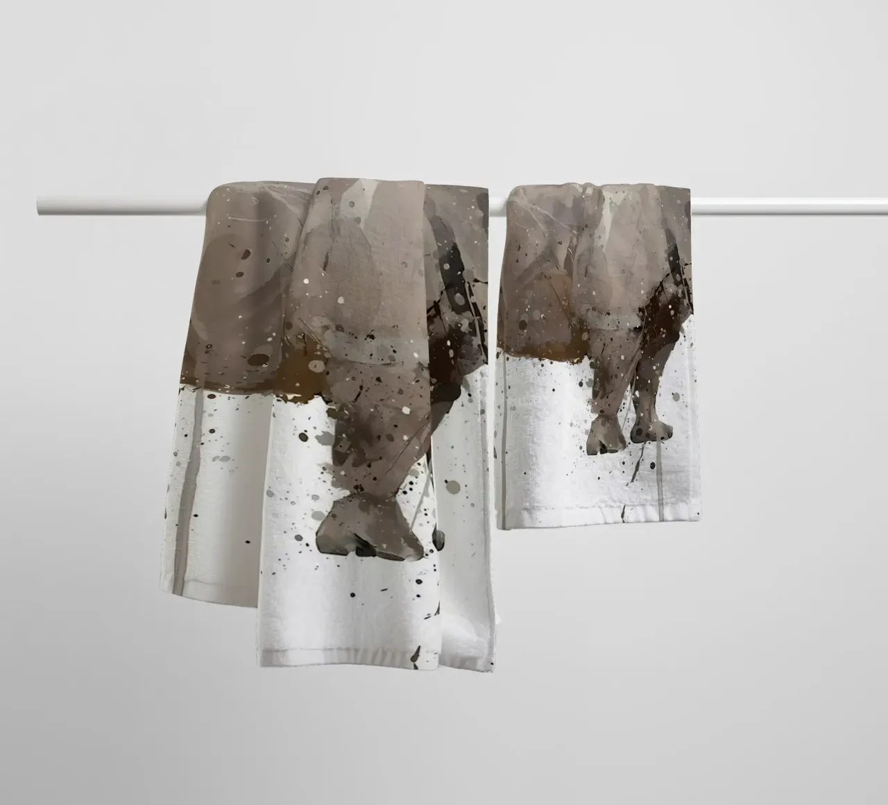 Rhino towel by Nami