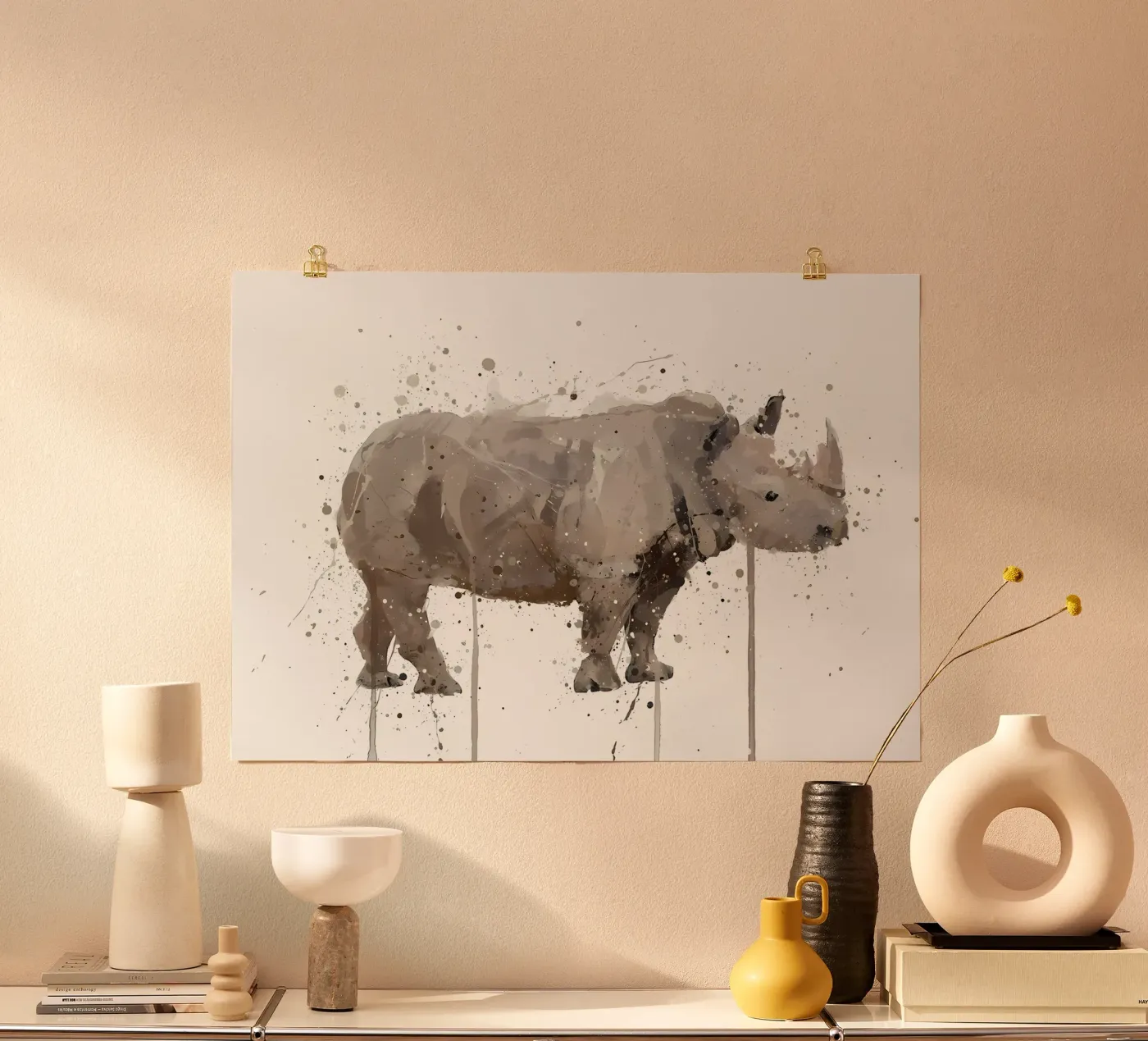 Rinoceronte poster da Nami