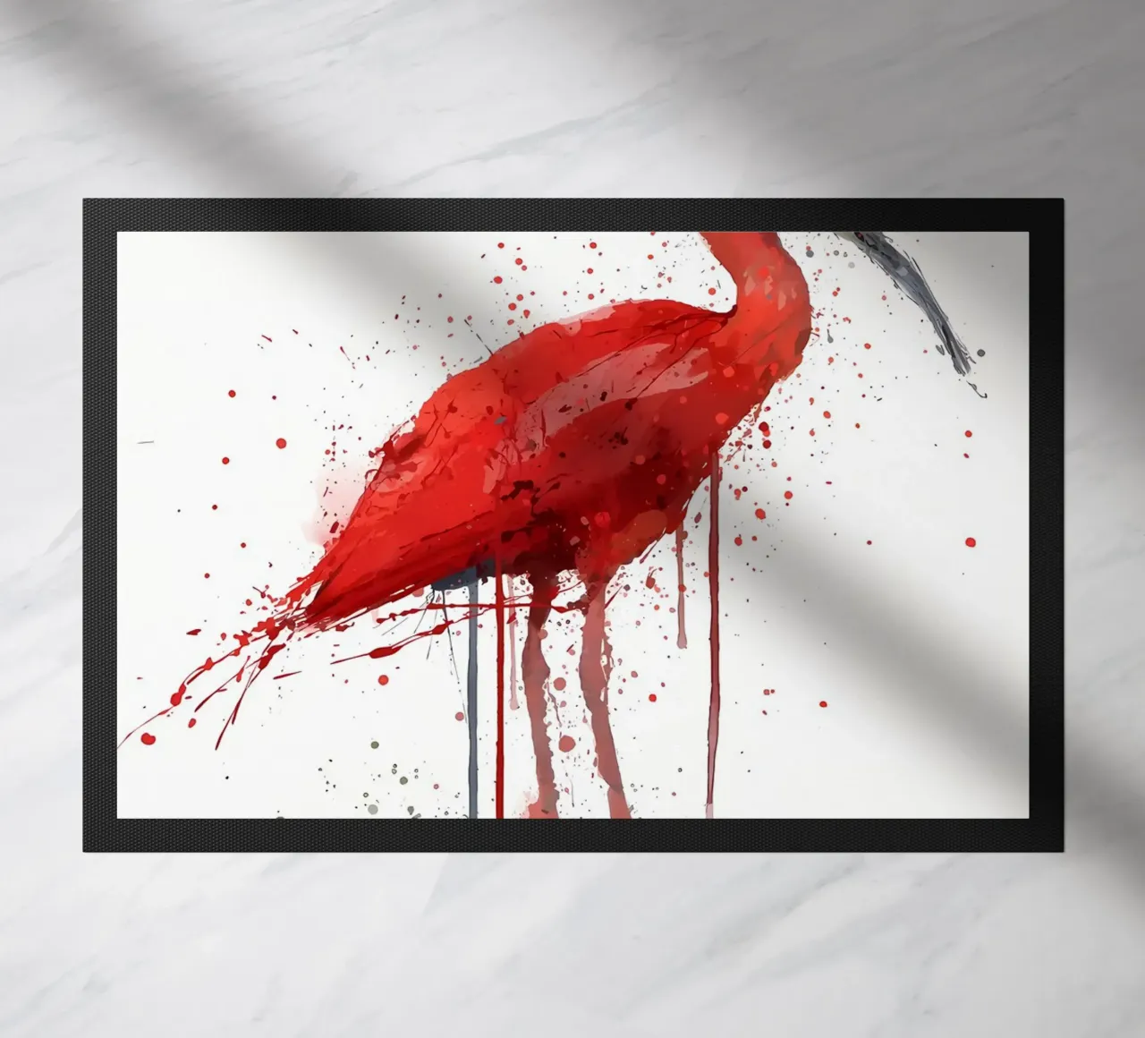 Uccello Ibis scarlatto zerbino da Nami