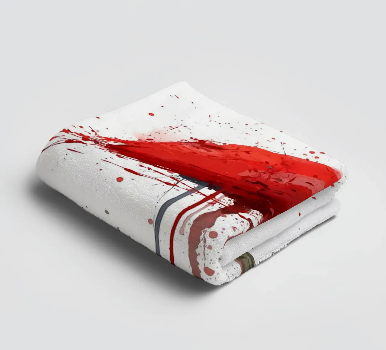 Scarlet Ibis Bird towel by Nami