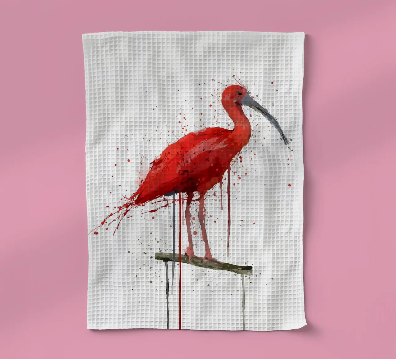 Ibis écarlate Oiseau torchon de Nami