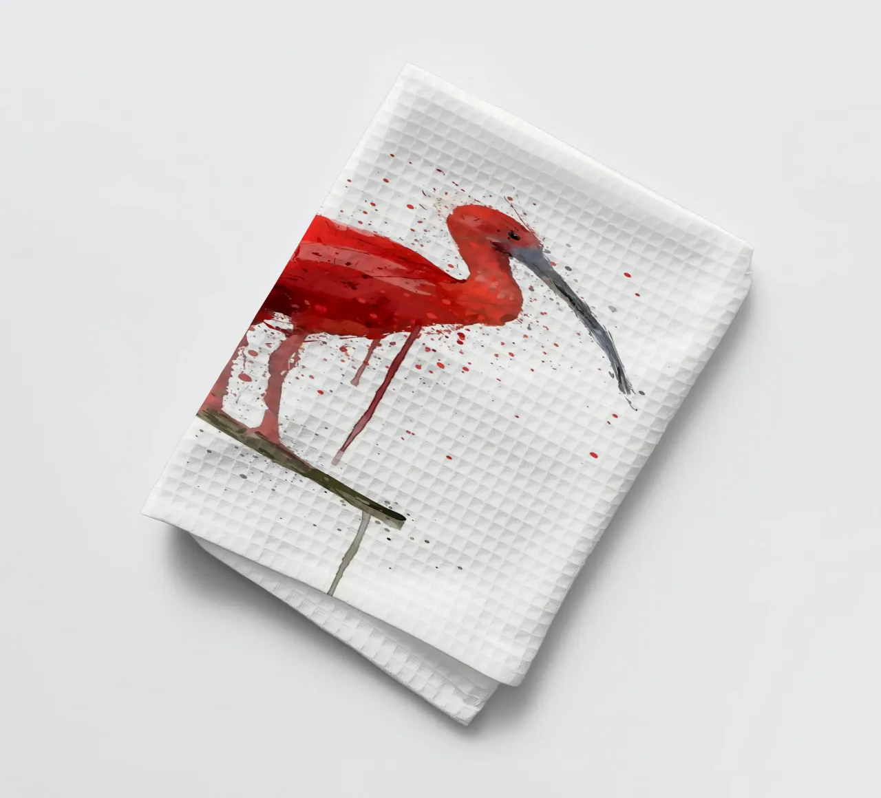 Ibis écarlate Oiseau torchon de Nami