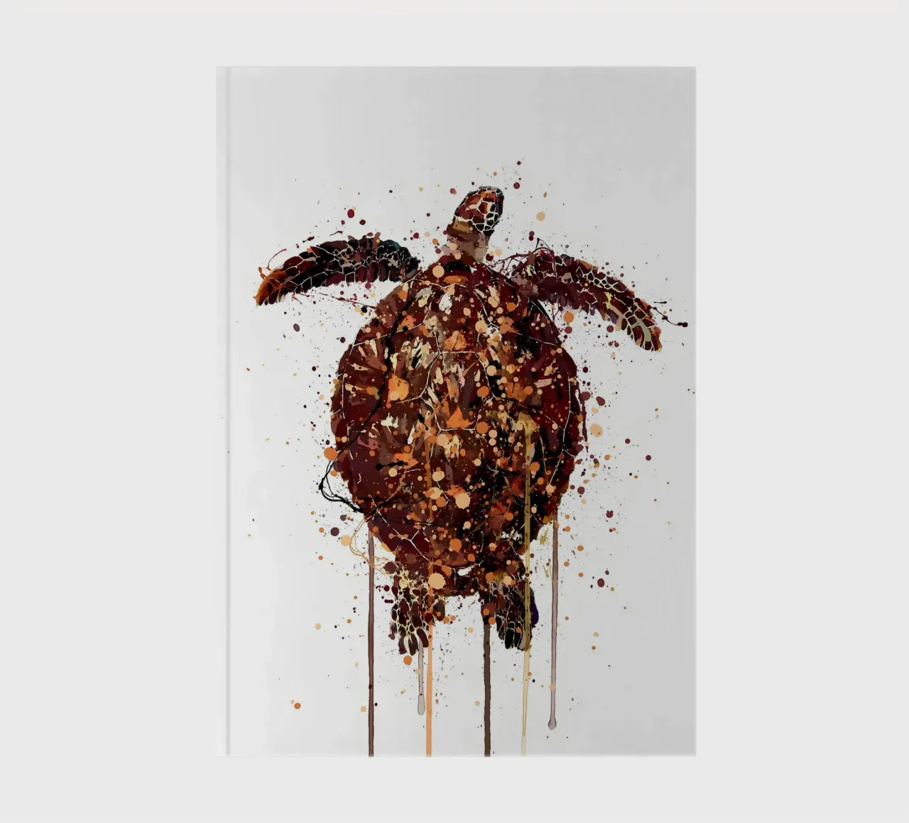 Sea Creature Turtle notebook by Nami