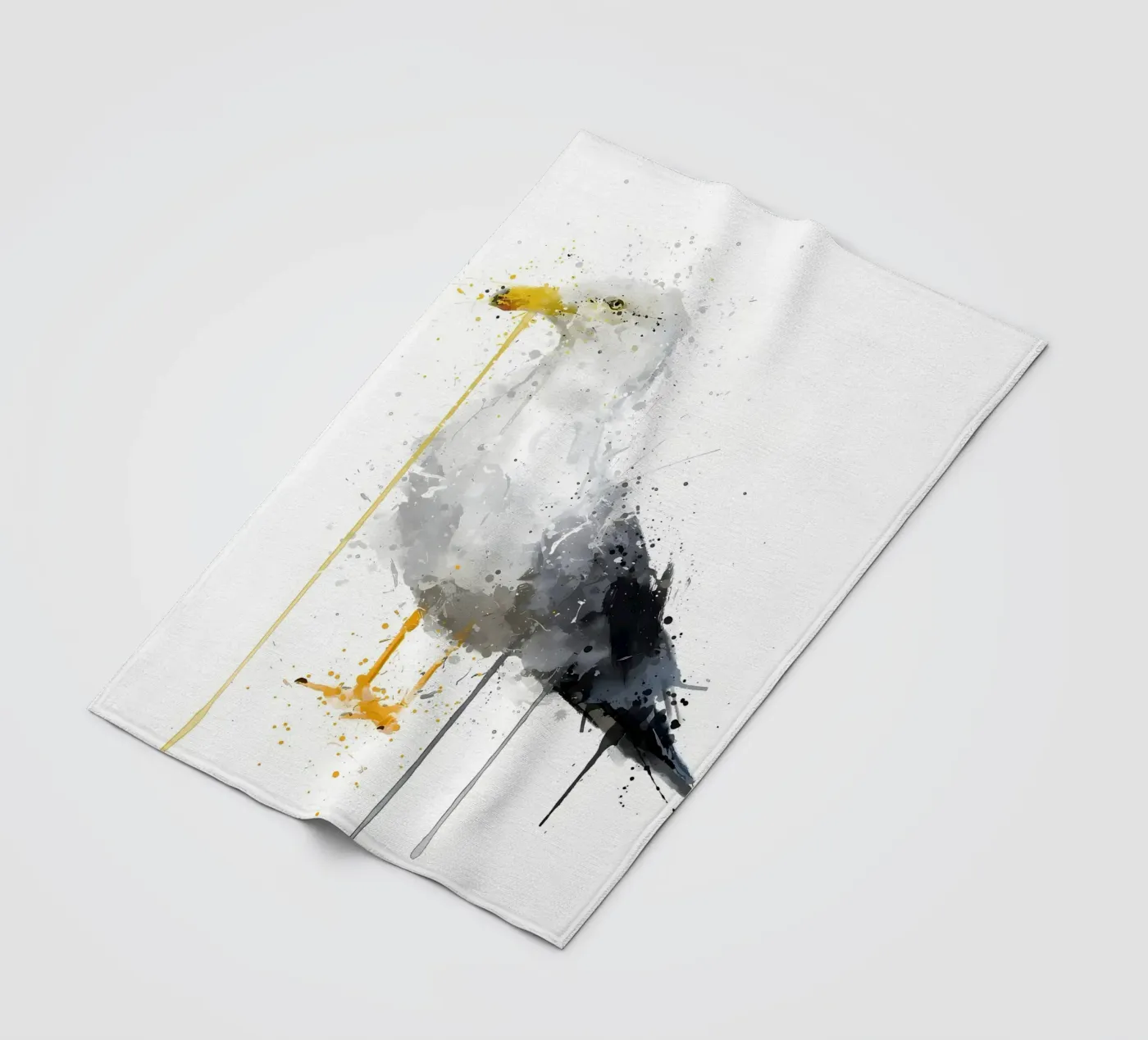 Möwenvogel Fleecedecke von Nami