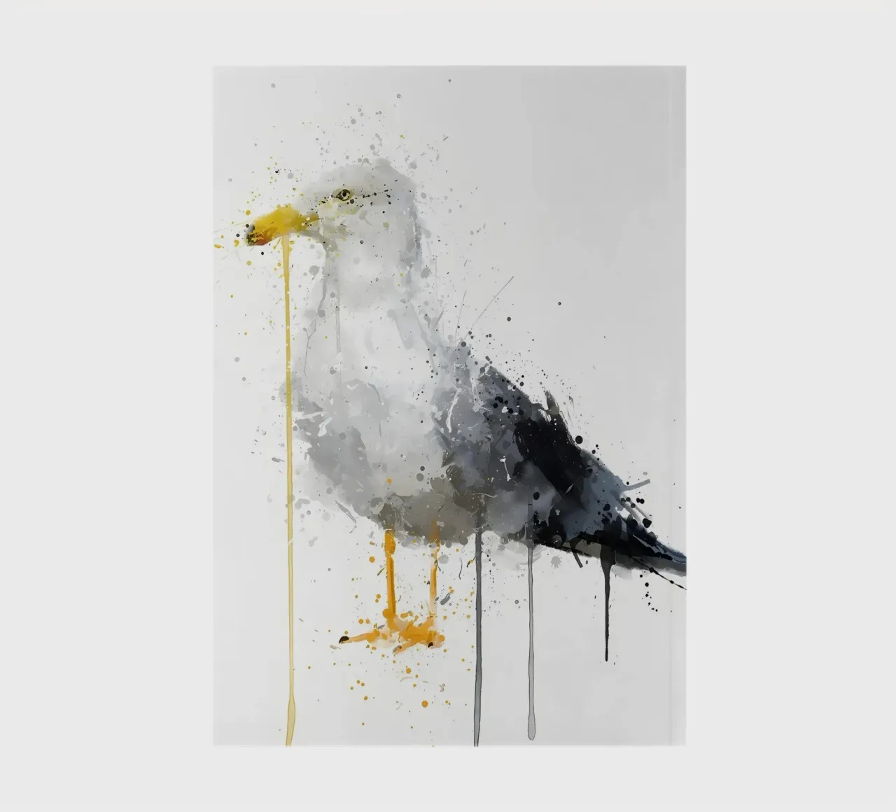 Seagull Bird notebook by Nami