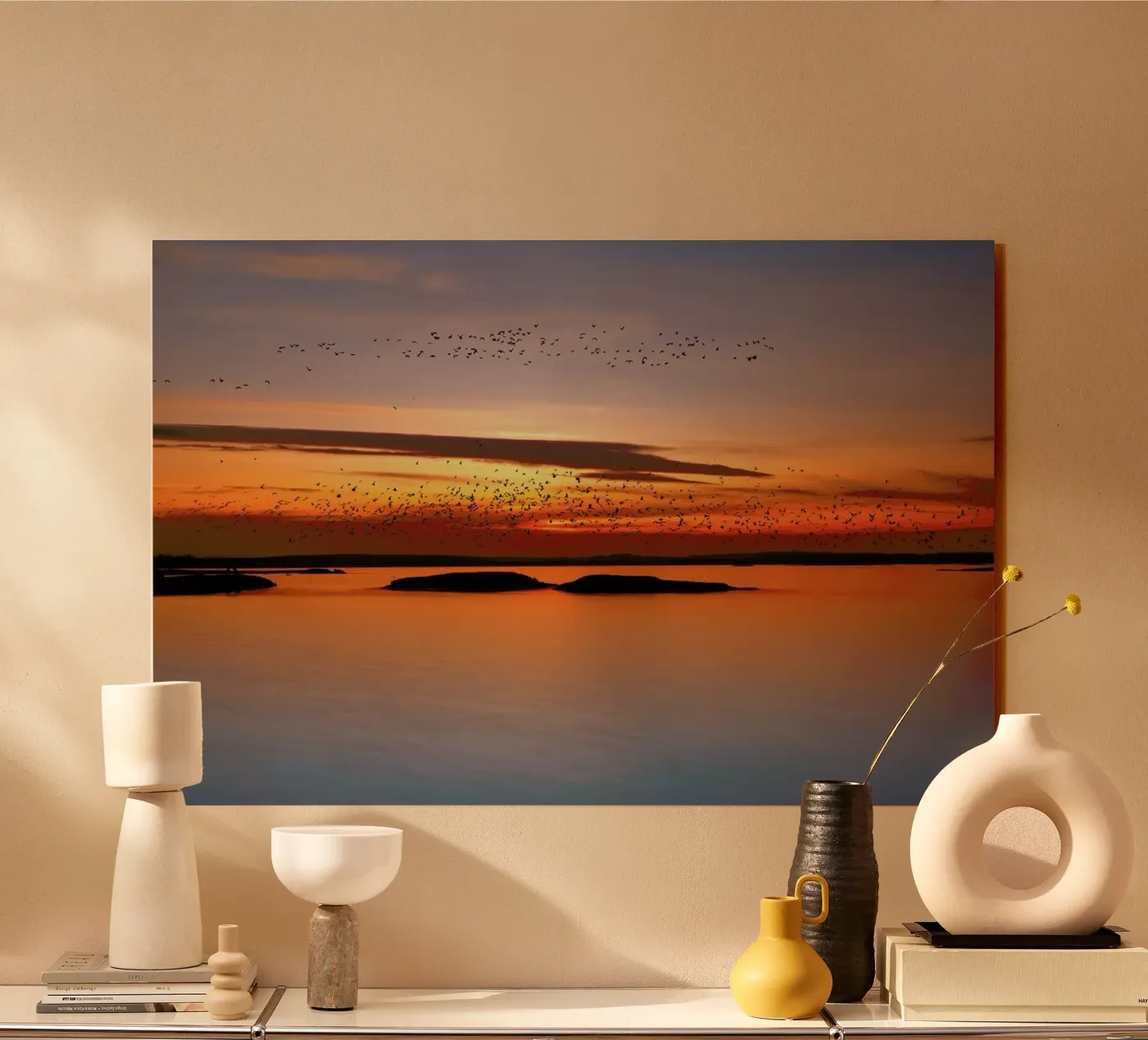 By Sunset Acryl-Glas von Pictufy