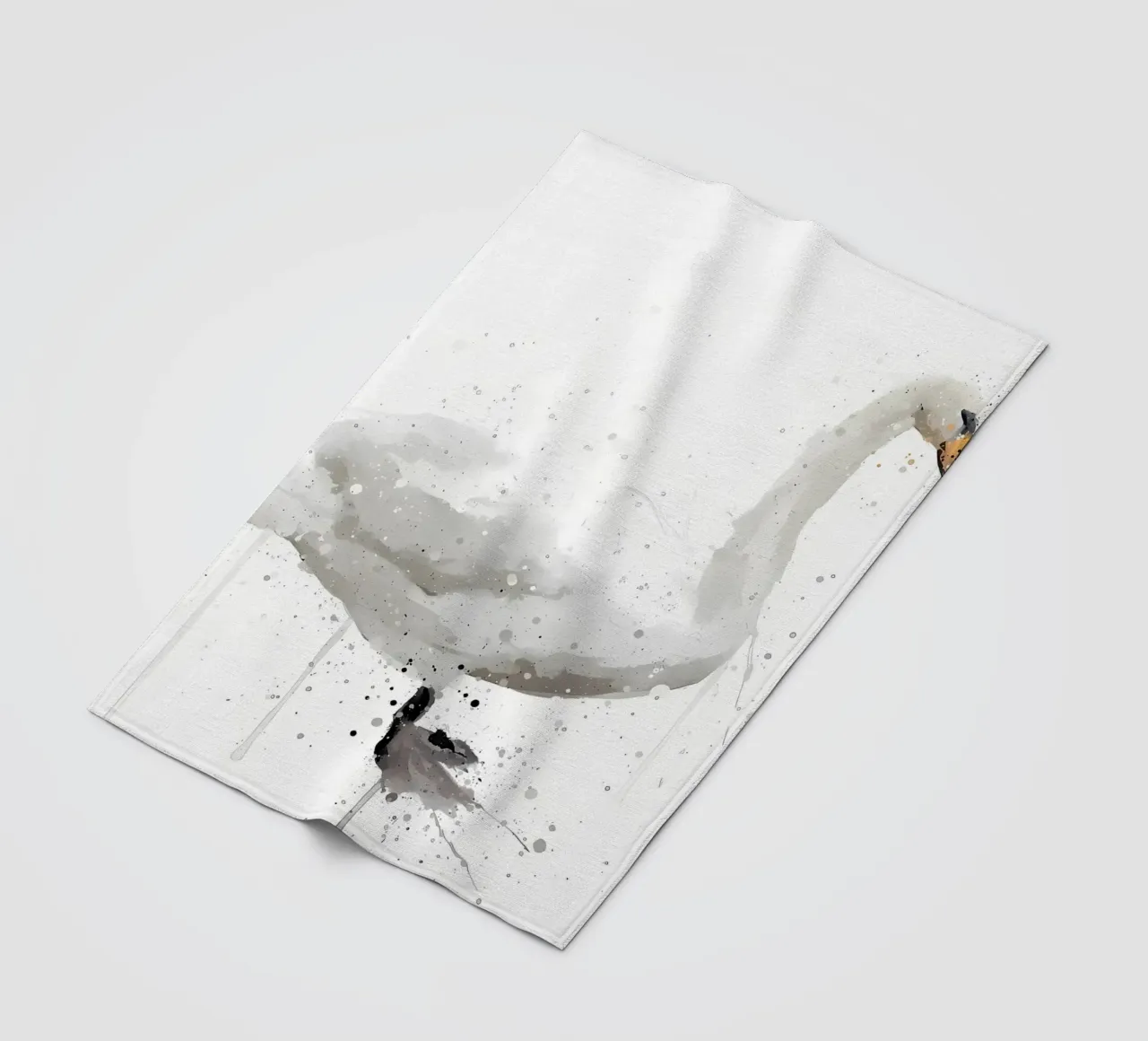 Schwan Fleecedecke von Nami